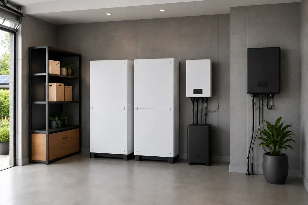 Batterie de stockage couplée à une production photovoltaïque