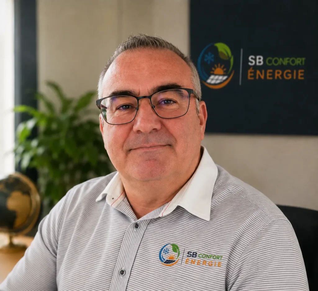Stéphane, fondateur de SB Confort Énergie à Romanèche-Thorins