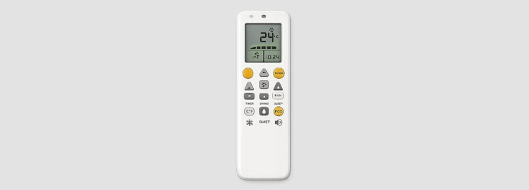 Télécommande du climatiseur réversible Pack Ready
